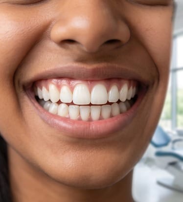 After: Braces treatment