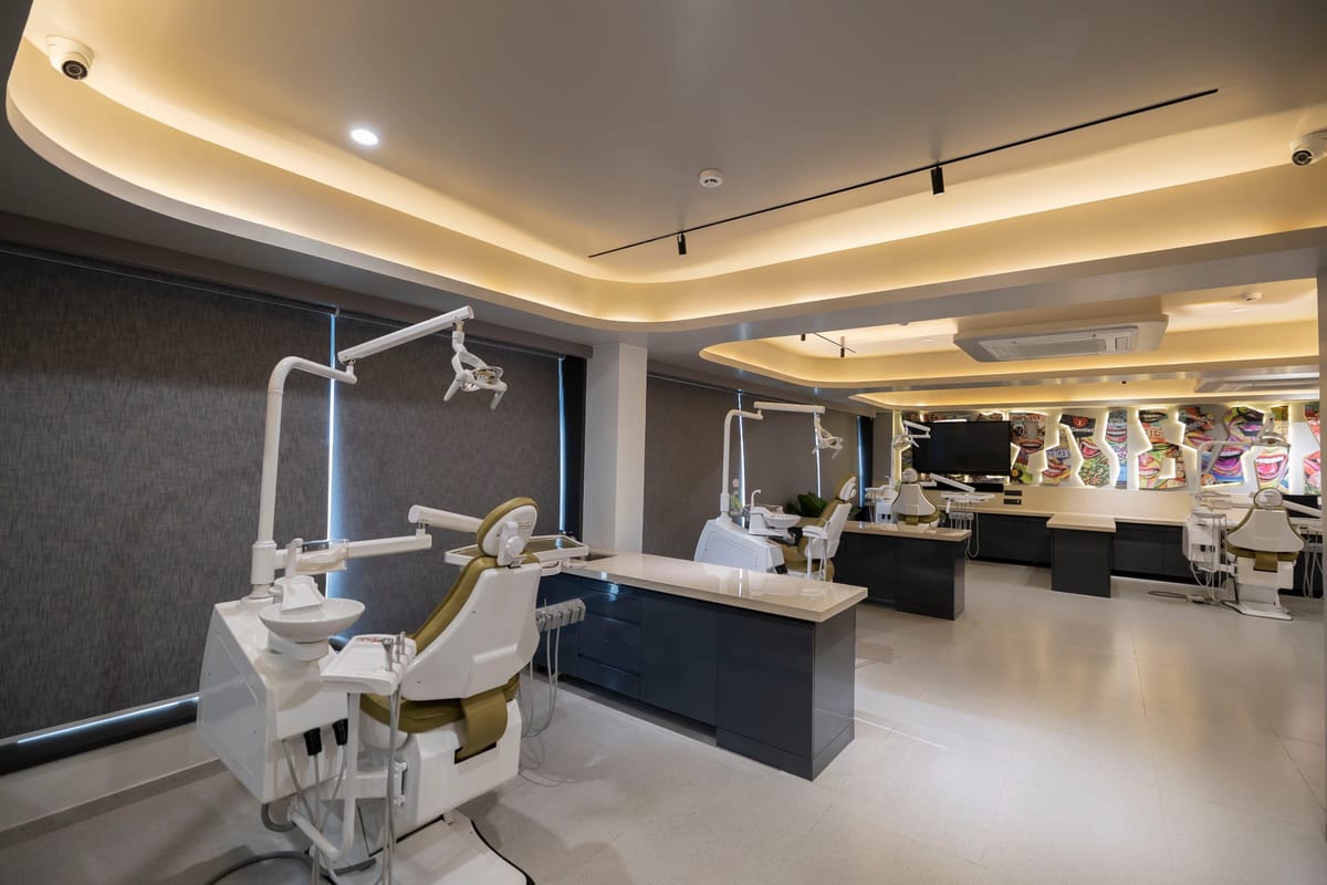Treatment room at The Dental House for Aligners