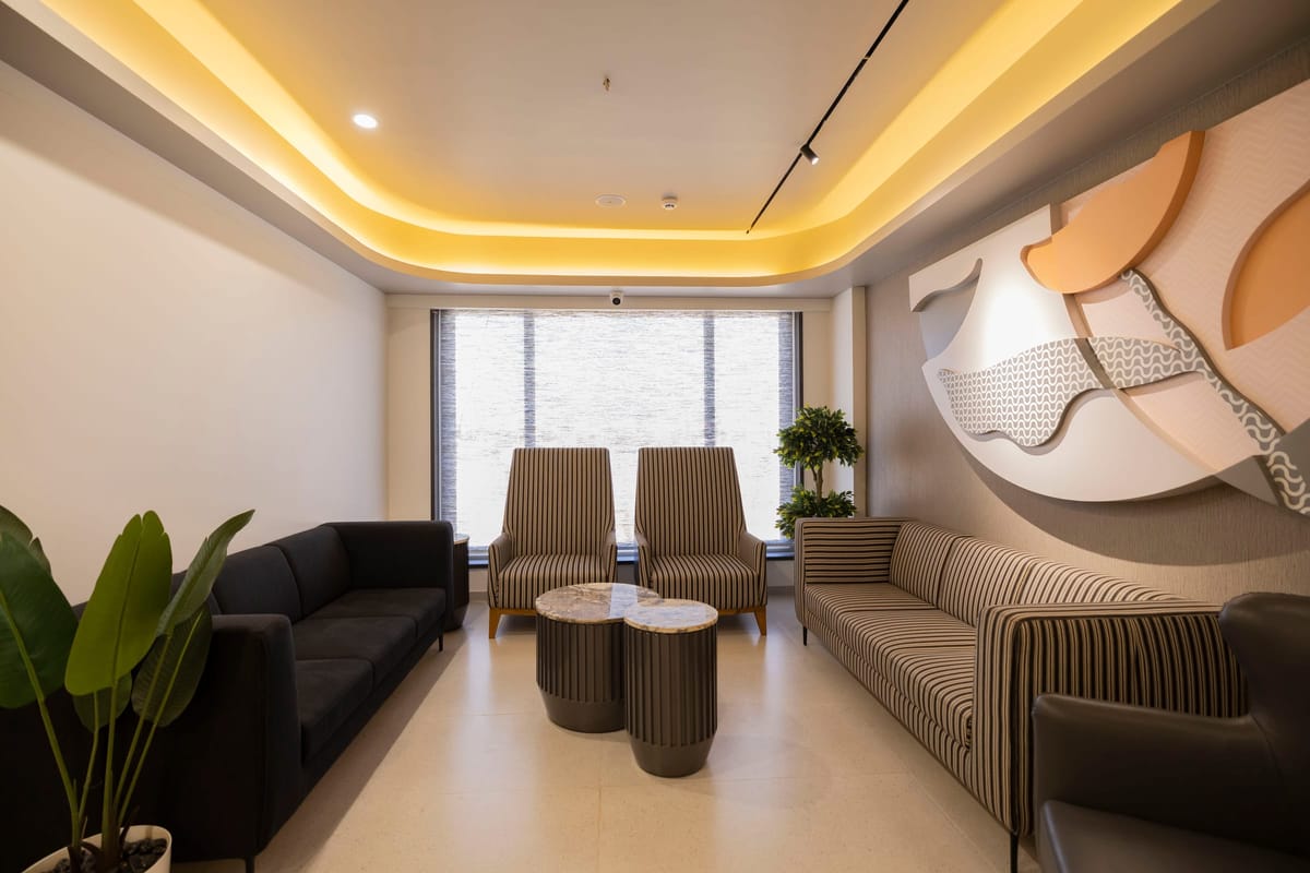 The waiting area at The Dental House
